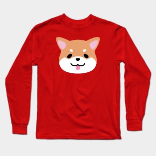 Simple Shiba Long Sleeve T-Shirt